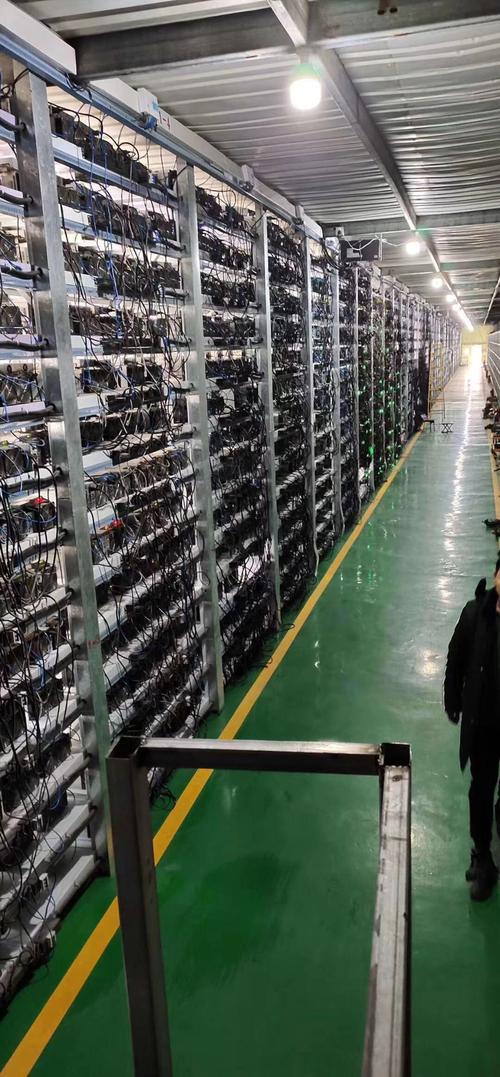 Modern Kaspa mining farm in South Korea offering hosting services