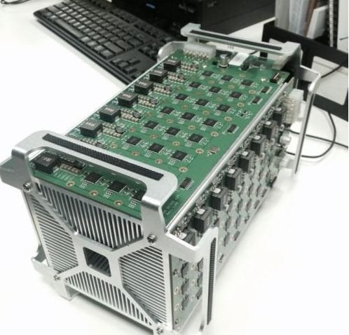 An advanced mining rig showcasing innovative designs for efficient Bitcoin and Ethereum extraction