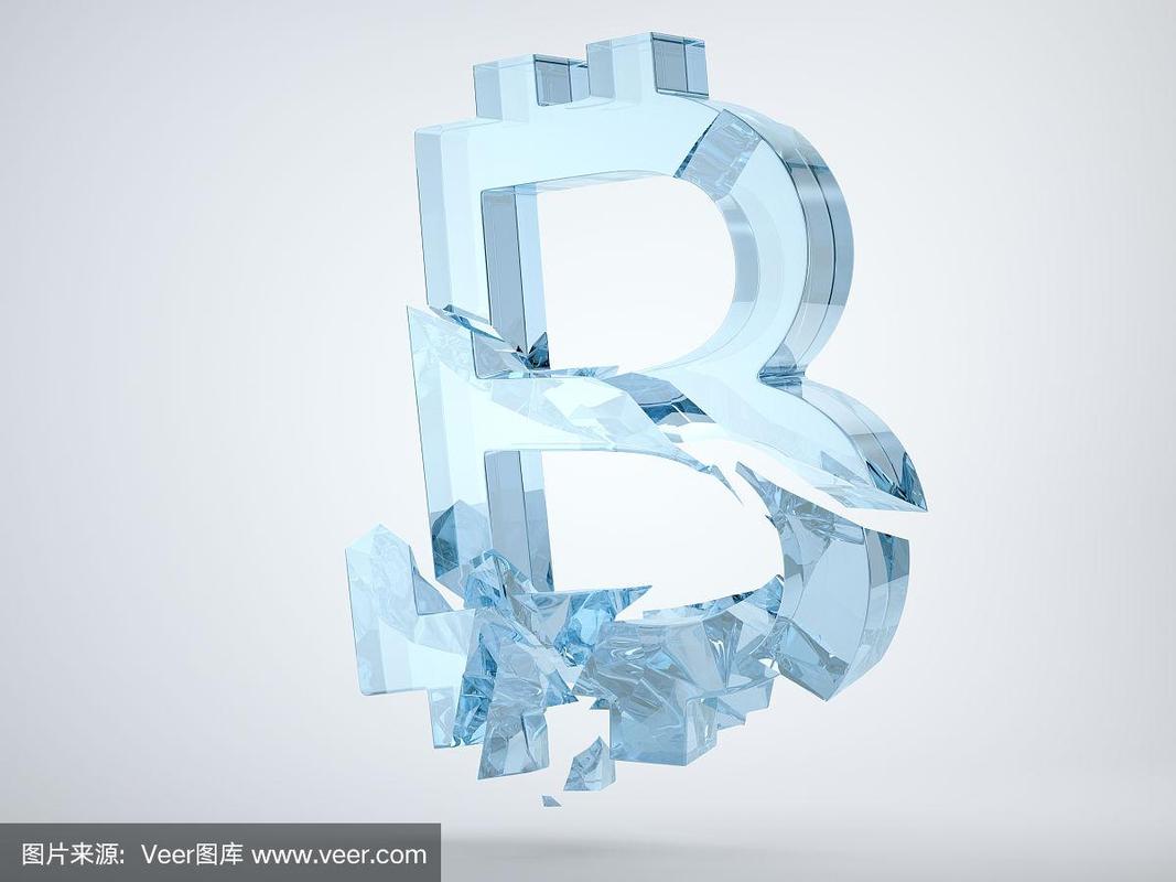Bitcoin symbol contrasted with mining charts representing market trends